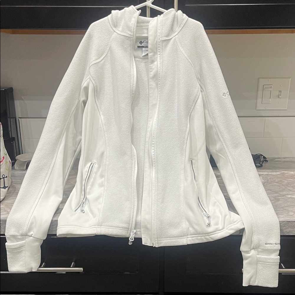 White Columbia Full-Zip Jacket